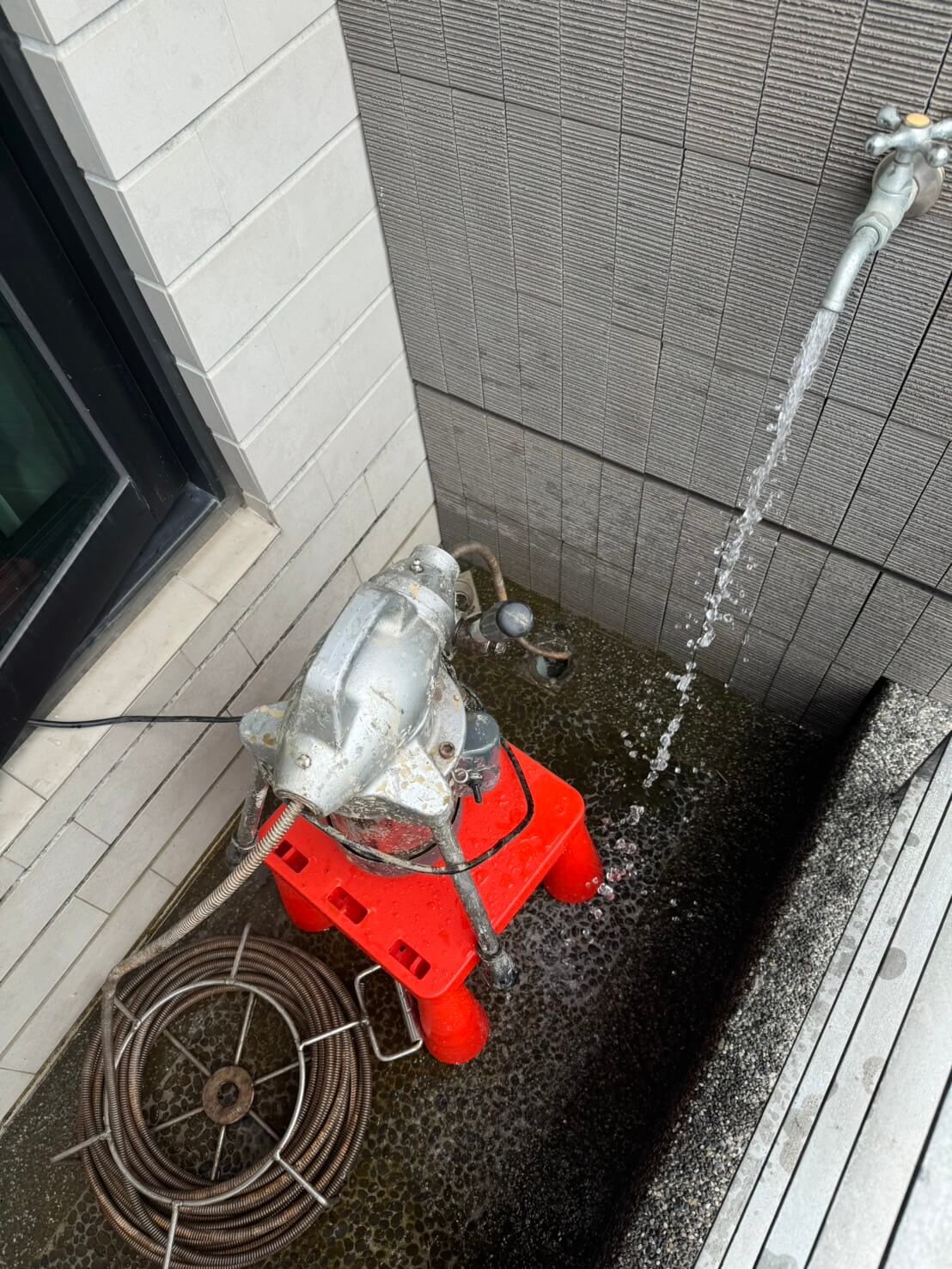 彰化市住宅多處排水緩慢查修